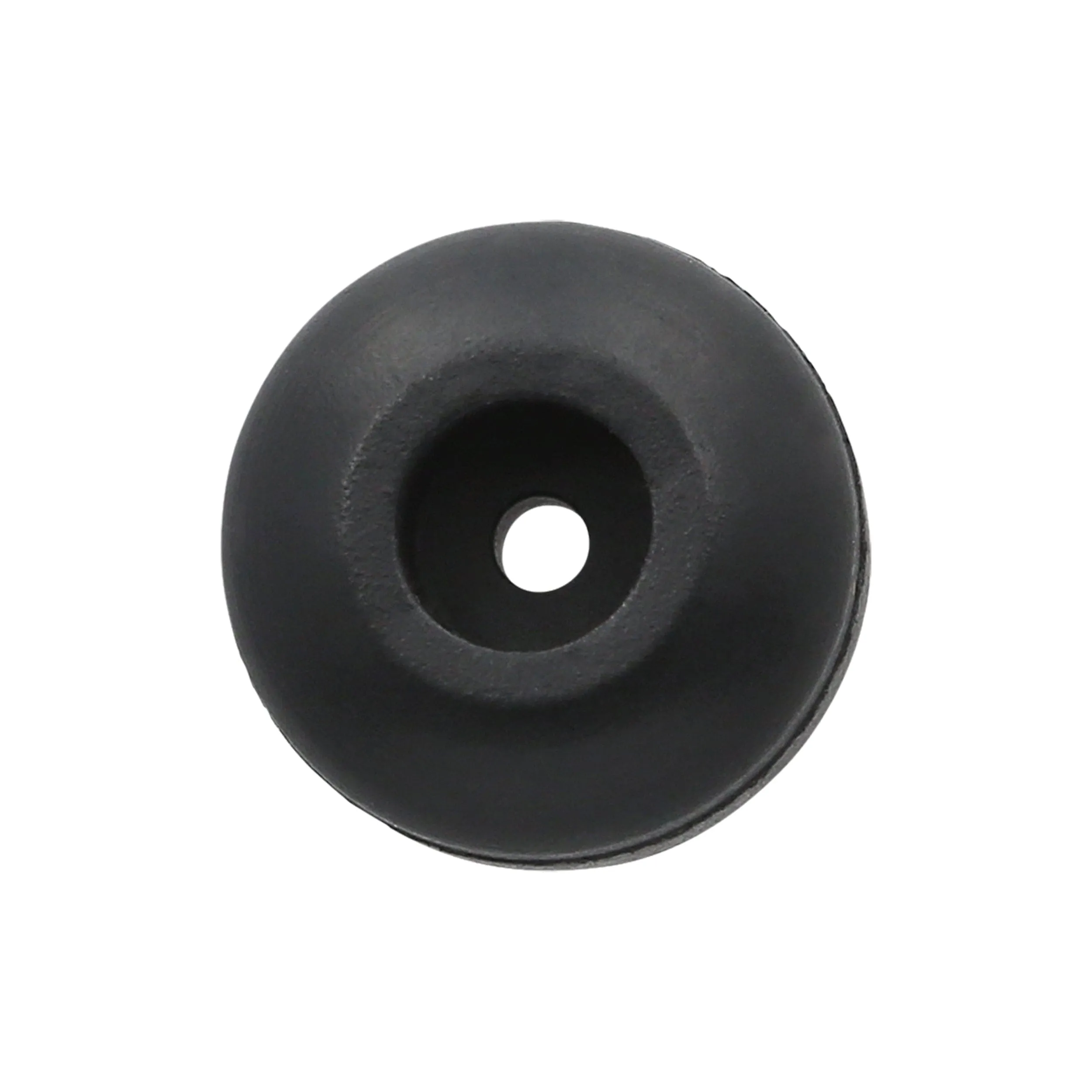 5/16" Black, Bottom Stud, Rubber, #E-103SM