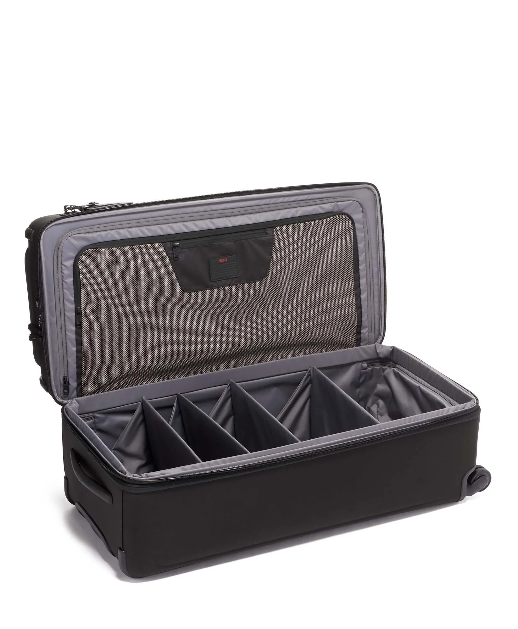 ALPHA 3 WHEELED DUFFEL PACKING CASE - BLACK