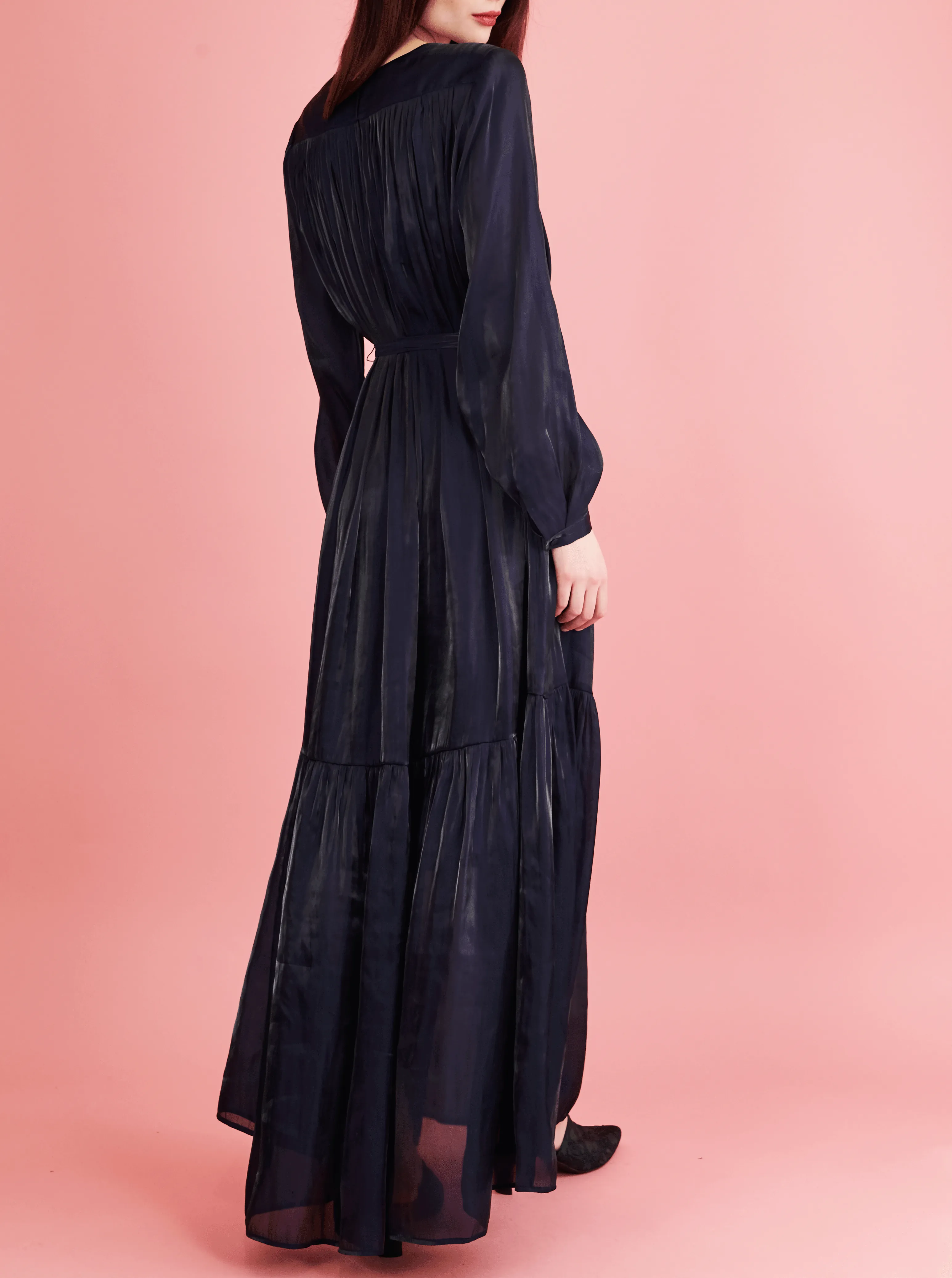 AMANDA DRESS, NAVY