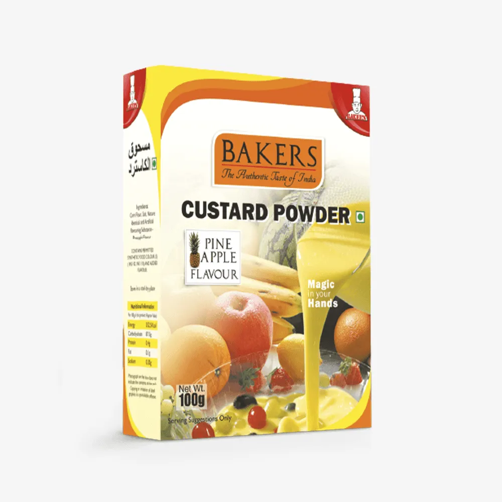 BAKERS Custard Powder Pine Apple Flavour