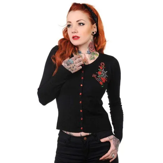 Banned Polkadot Anchor Cardigan