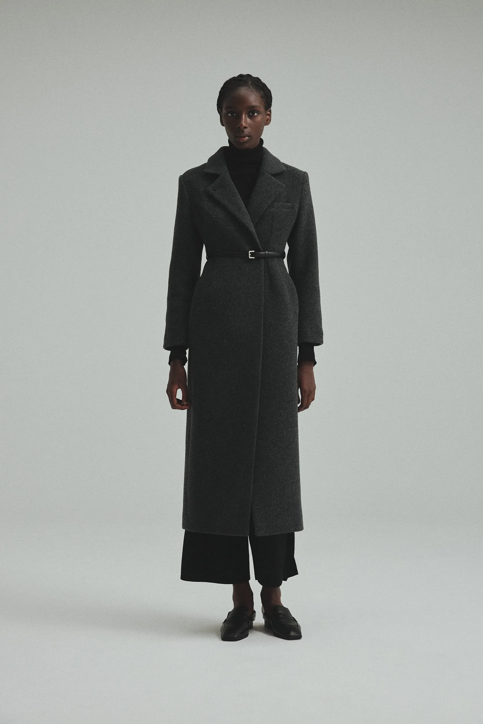 Belted Chester coat