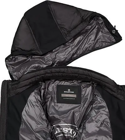 Black Howard Puffer Padded Winter Coat