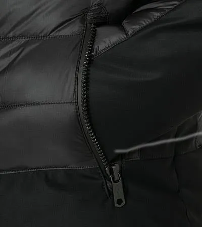 Black Howard Puffer Padded Winter Coat
