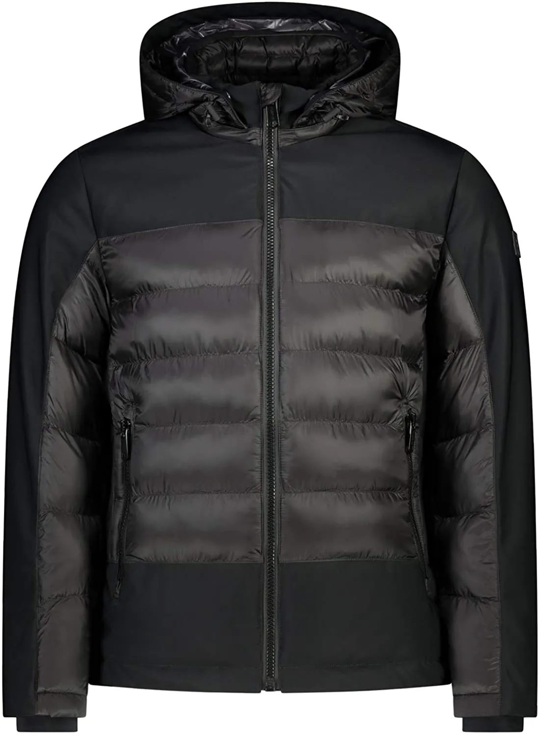 Black Howard Puffer Padded Winter Coat