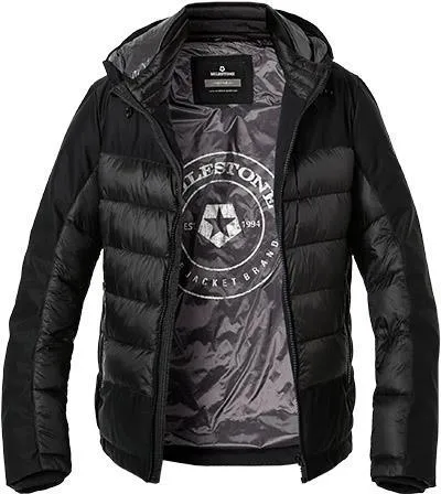 Black Howard Puffer Padded Winter Coat