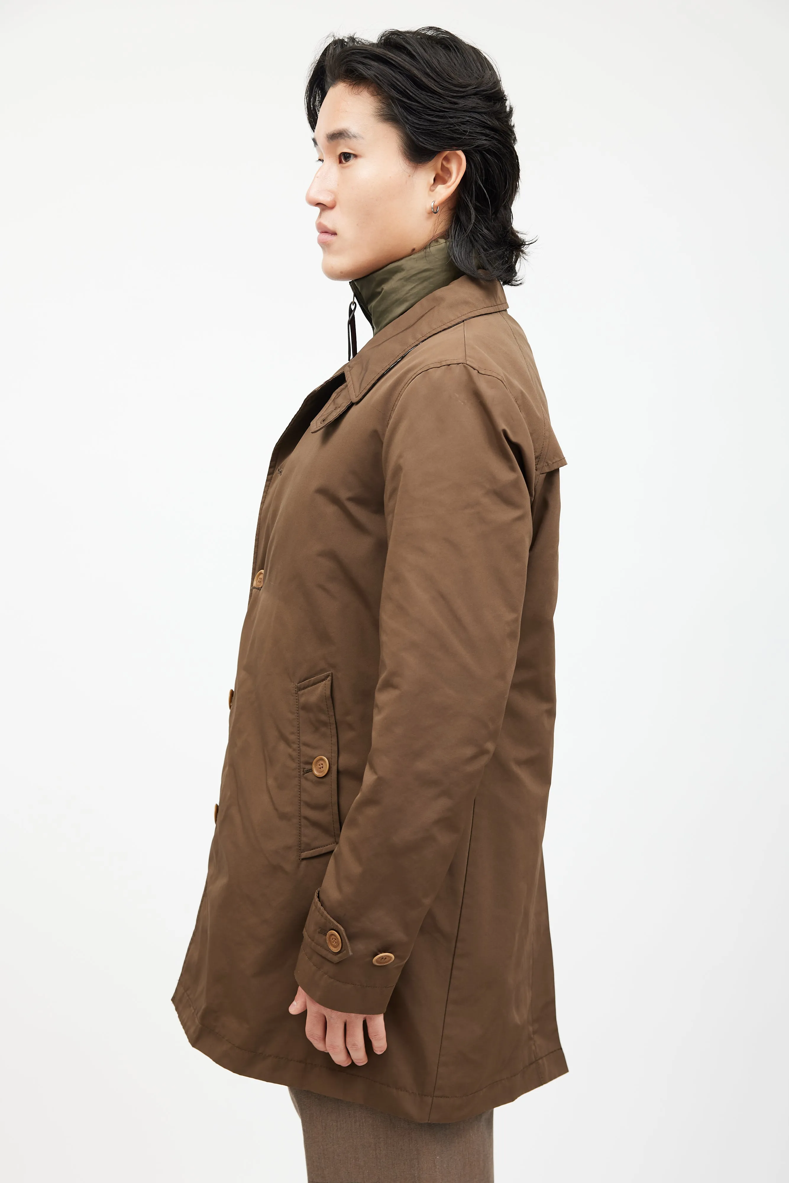 Brown Padded Coat
