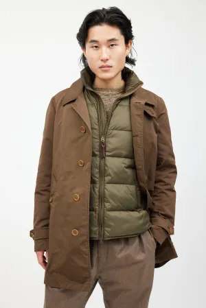 Brown Padded Coat