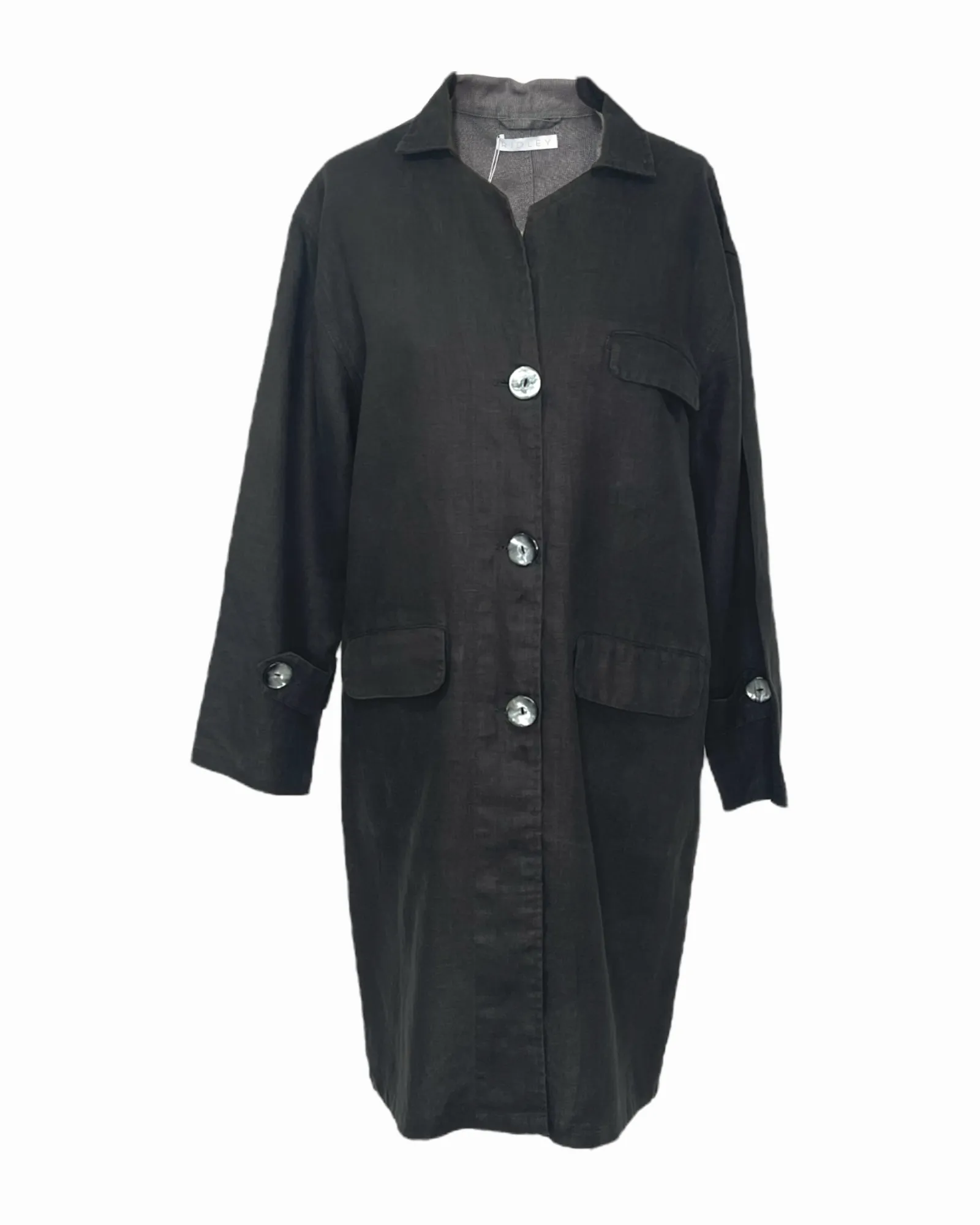 Cloudy Days Coat in Charcoal