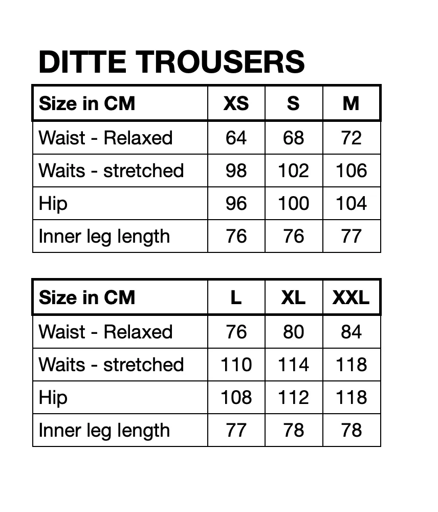 Ditte Trousers - Green