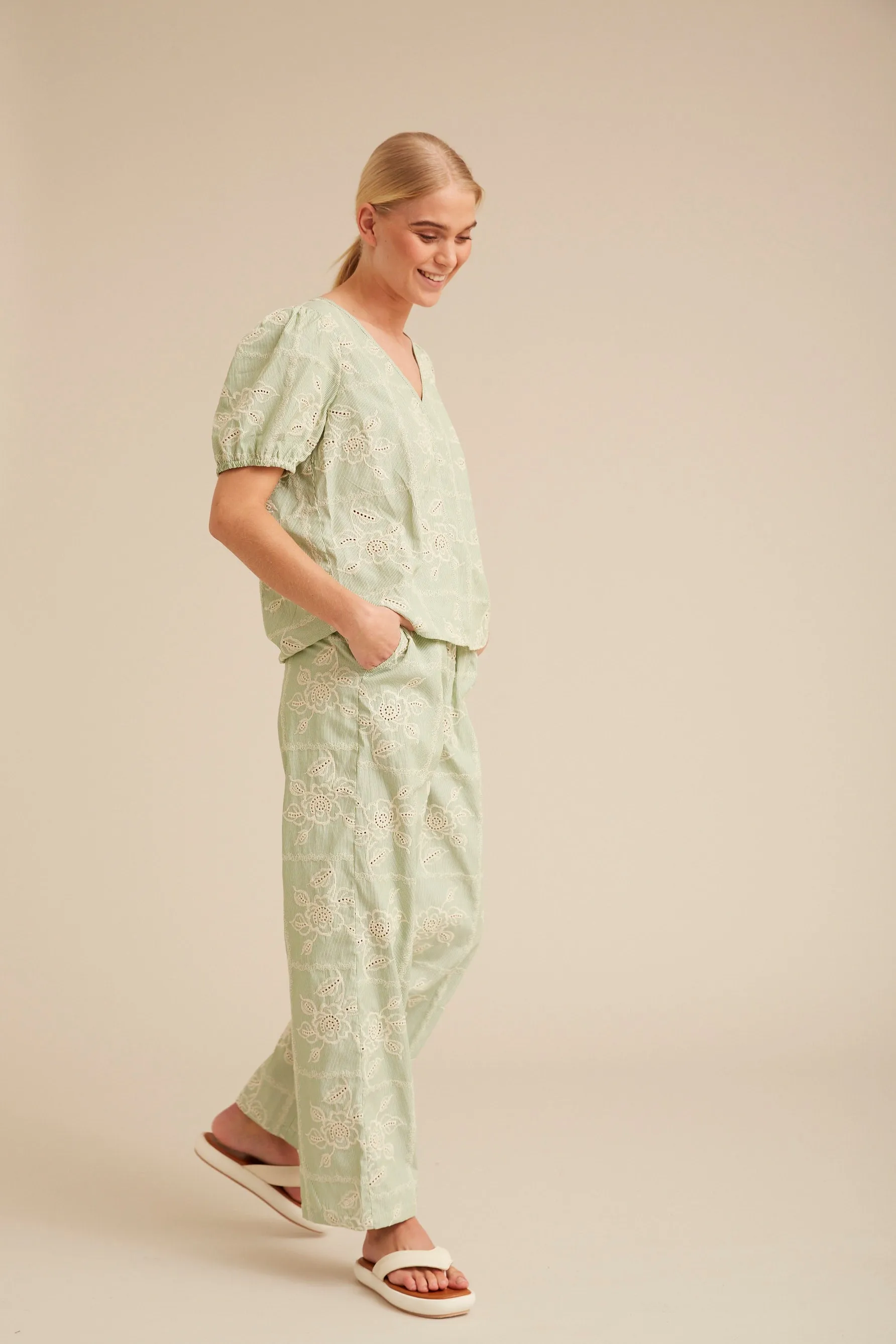Ditte Trousers - Green
