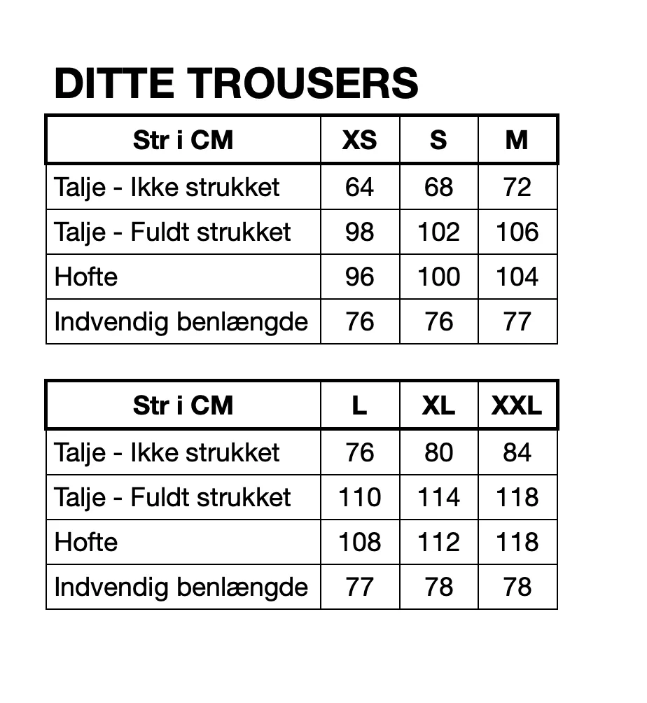 Ditte Trousers - Green