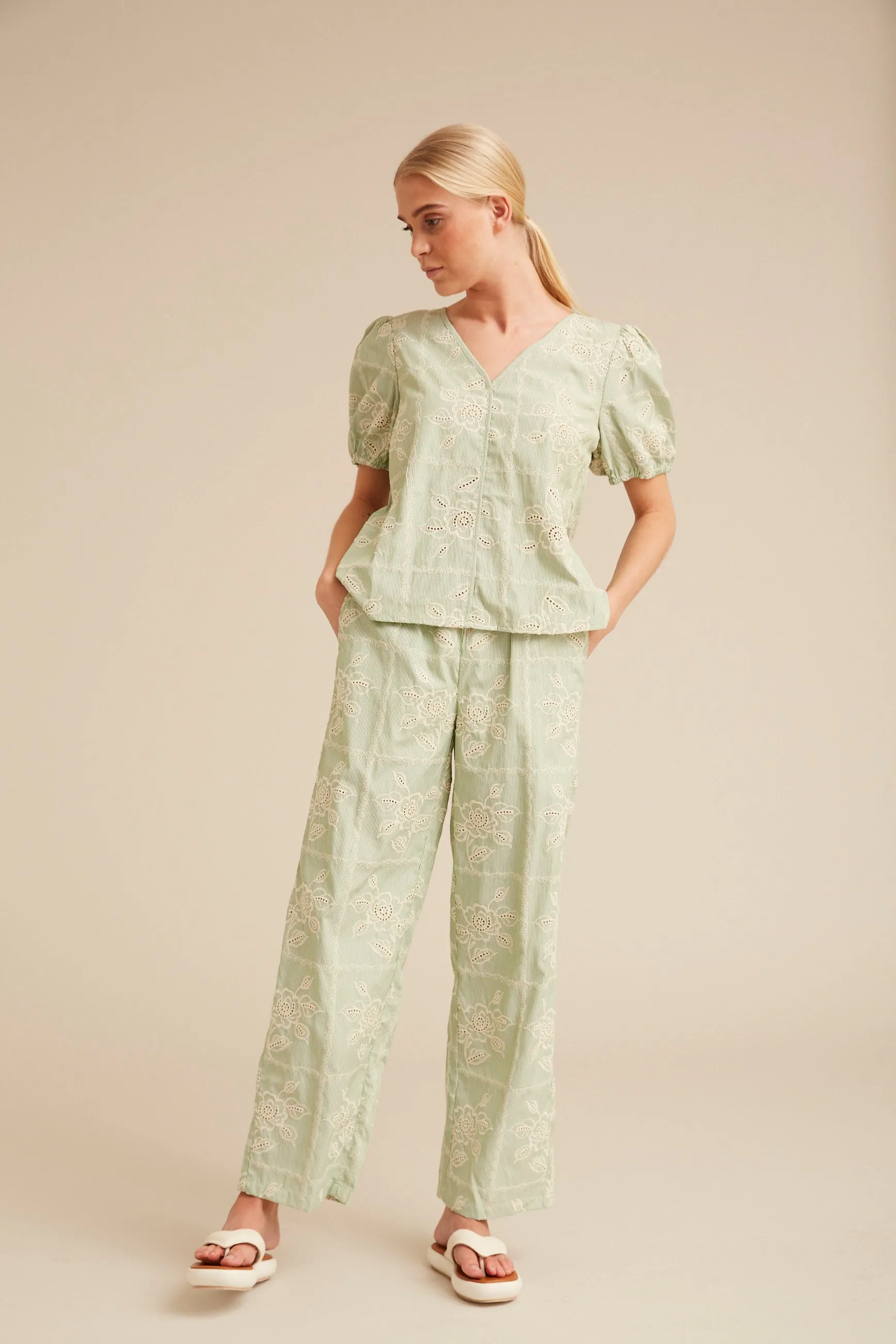 Ditte Trousers - Green