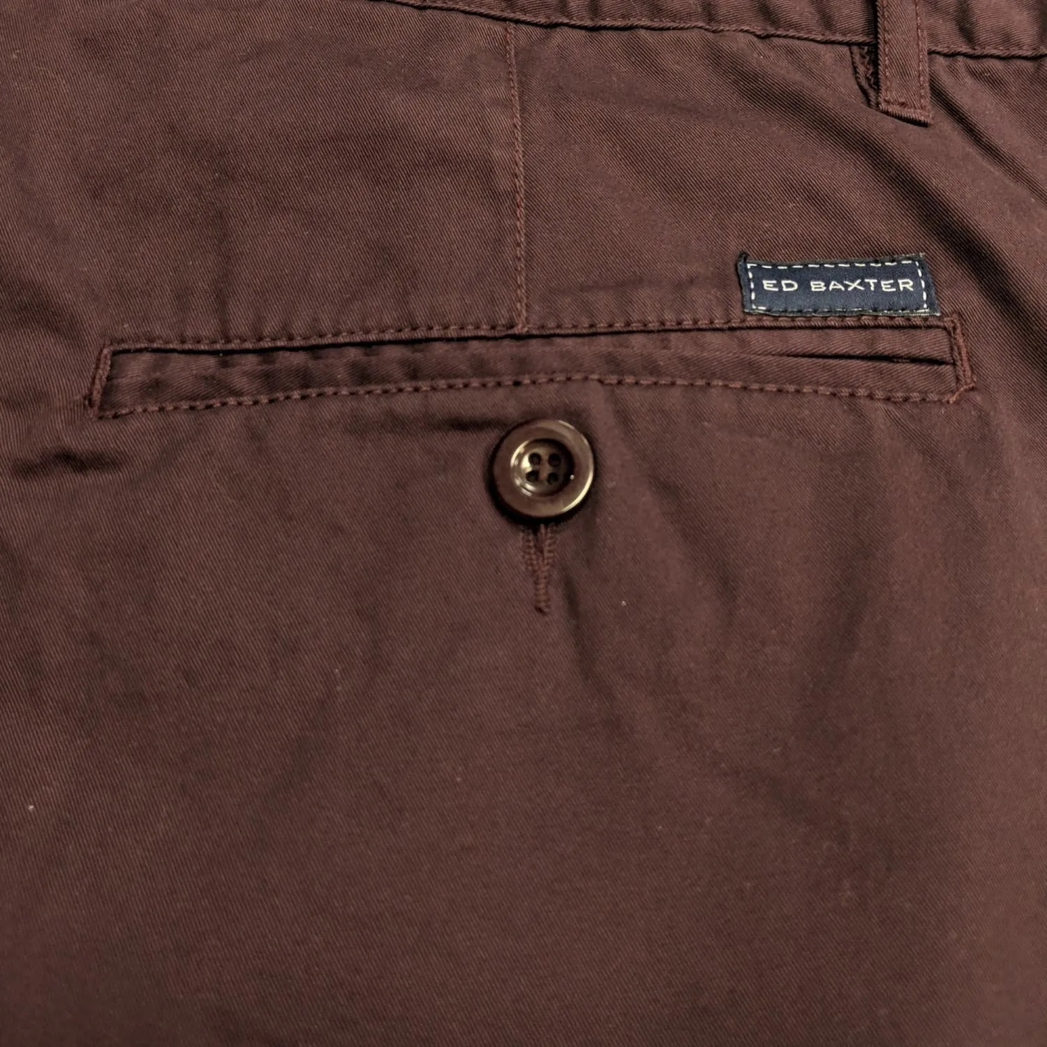 Ed Baxter Chinos - EB281 - Huckleberry