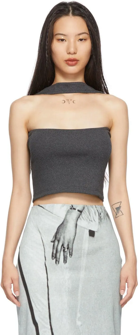 ELLISS Grey Power Tank Top