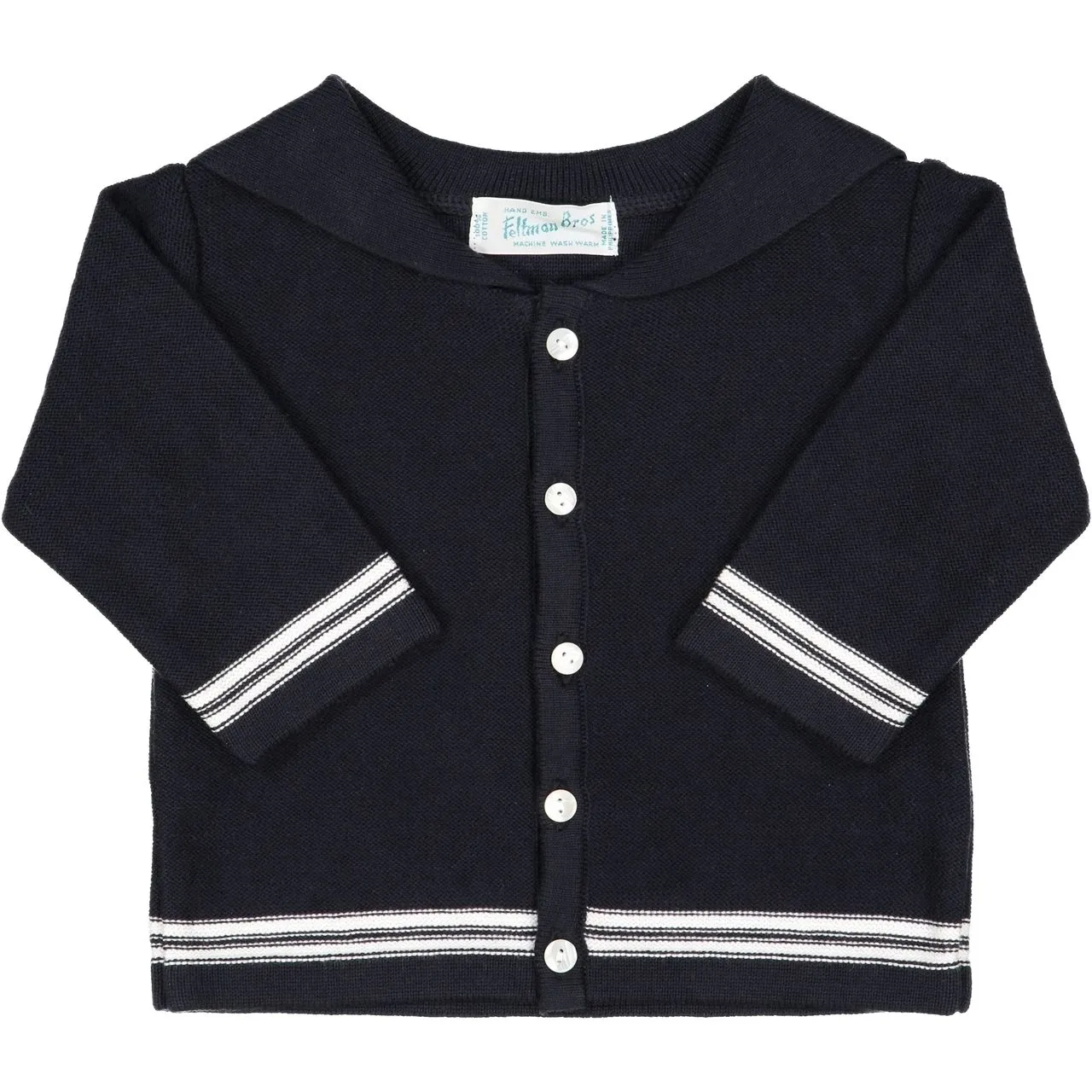 Feltman Brothers Navy Sailor Sweater