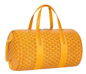Goyard 'Yellow' Barrel 40 Sports Duffle Bag