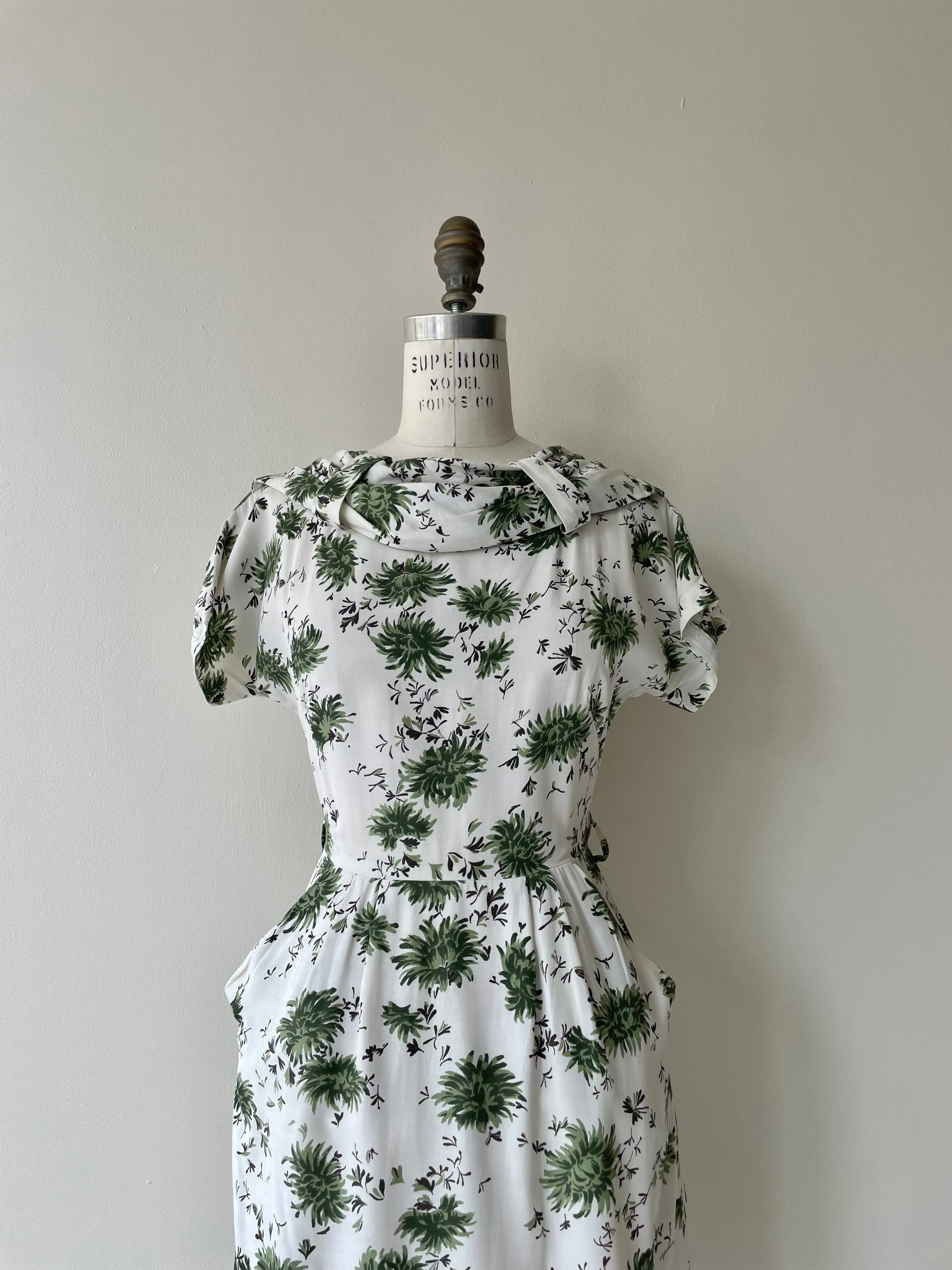 Greening Mums Dress | 1950s