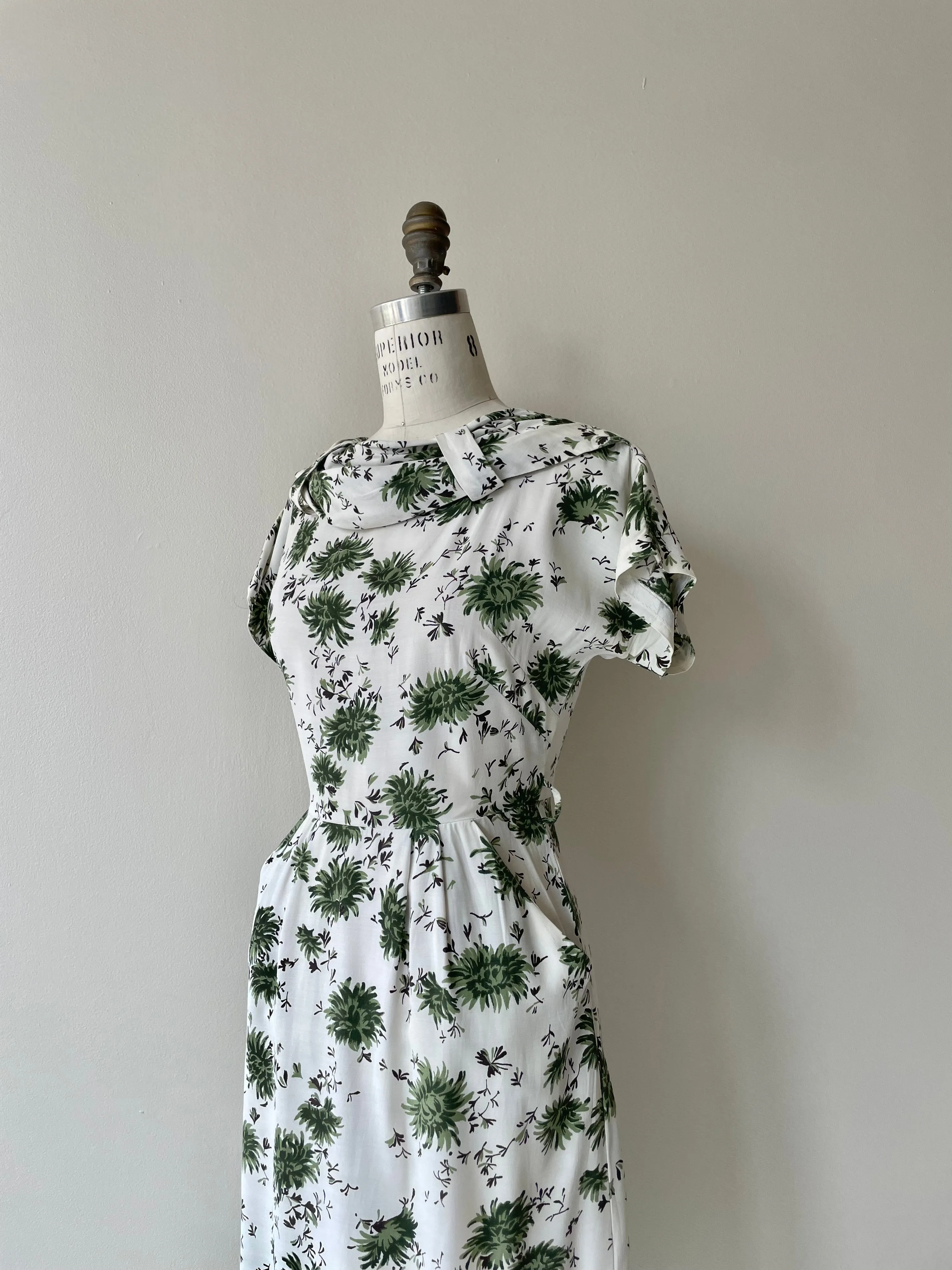 Greening Mums Dress | 1950s
