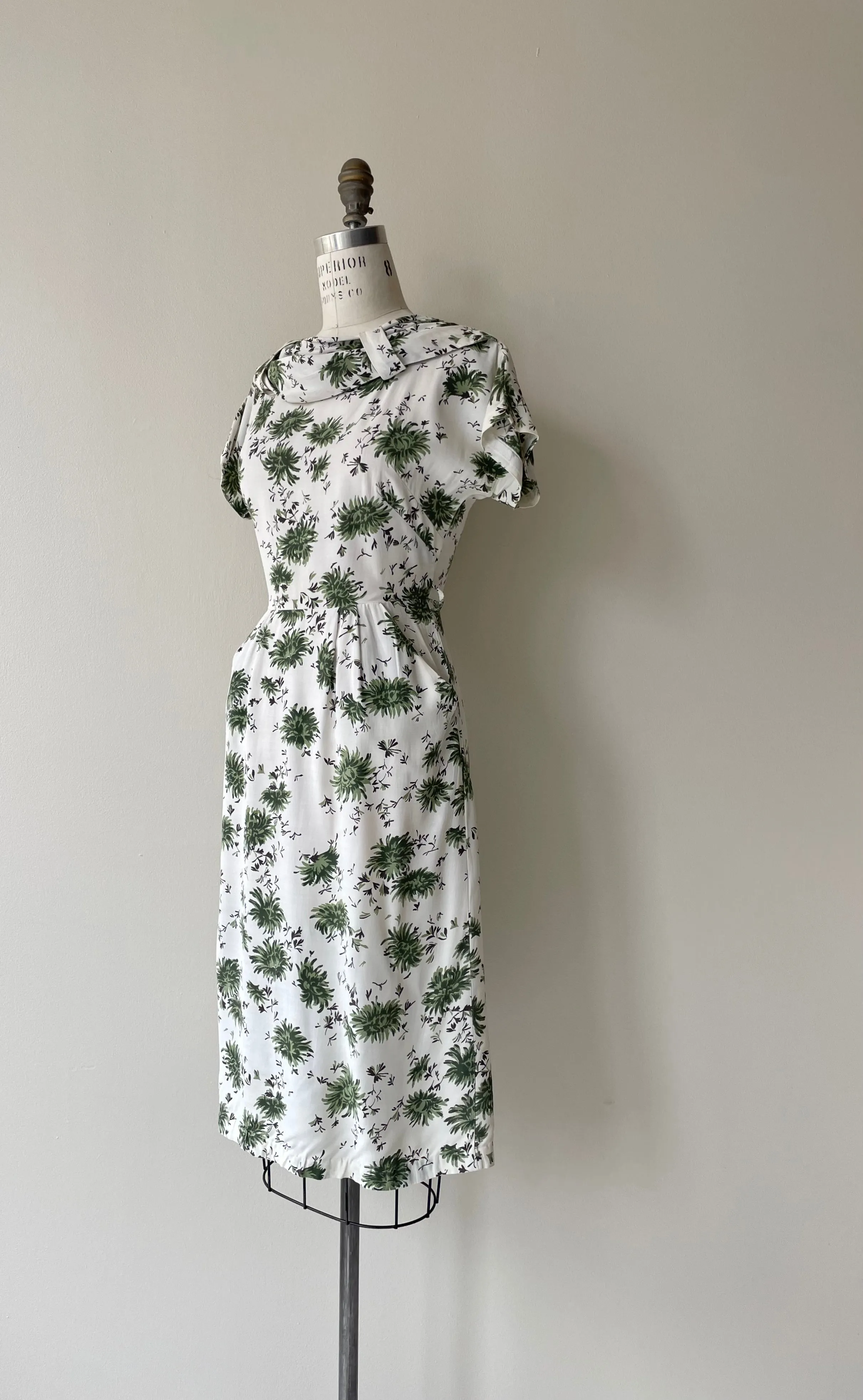 Greening Mums Dress | 1950s
