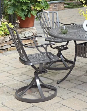 Grenada Outdoor Swivel Rocking Chair by homestyles