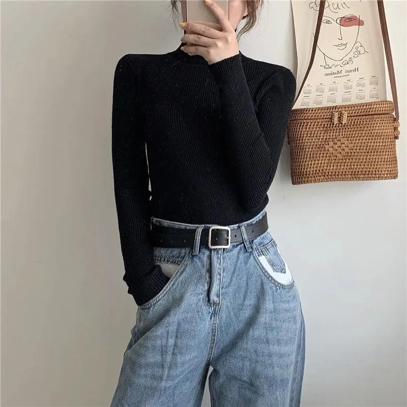 Helia Turtleneck Sweater with Cashmere
