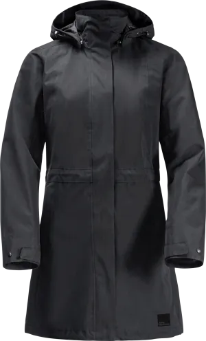 Jack Wolfskin Women&#x27;s Ottawa Coat Black | Buy Jack Wolfskin Women&#x27;s Ottawa Coat Black here | Outnorth