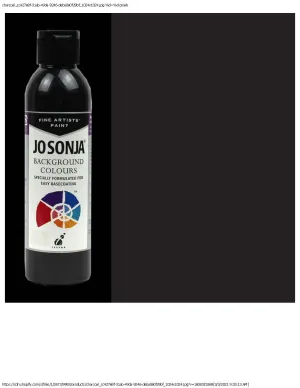 Jo Sonja Background Colours-Charcoal