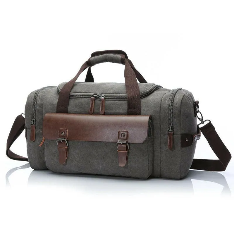 Large Capacity Vintage Style Casual Travel Bag