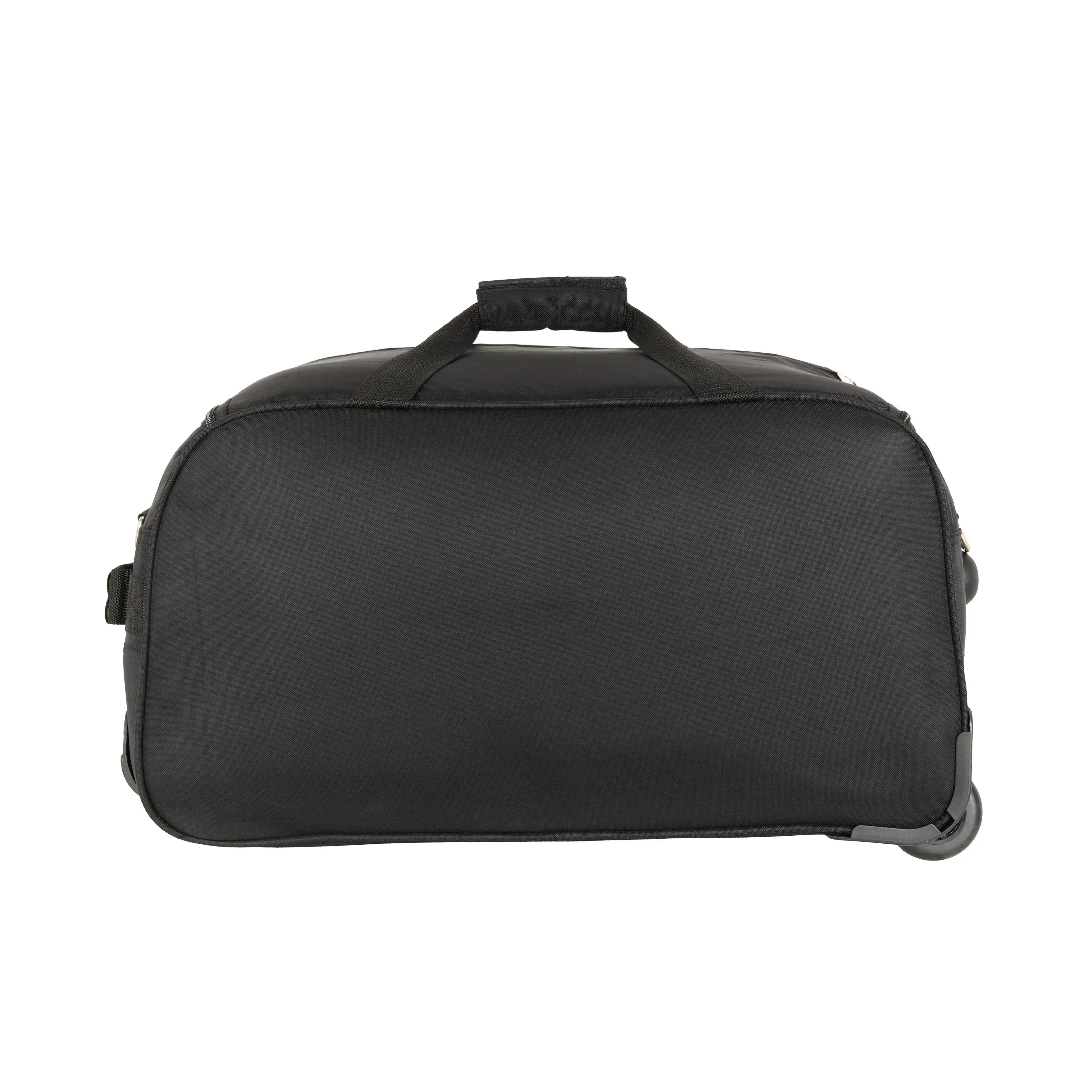 Lavie Sport 57 cms Anti-theft Voyage Wheel Duffle Bag| Trolley Bag Black