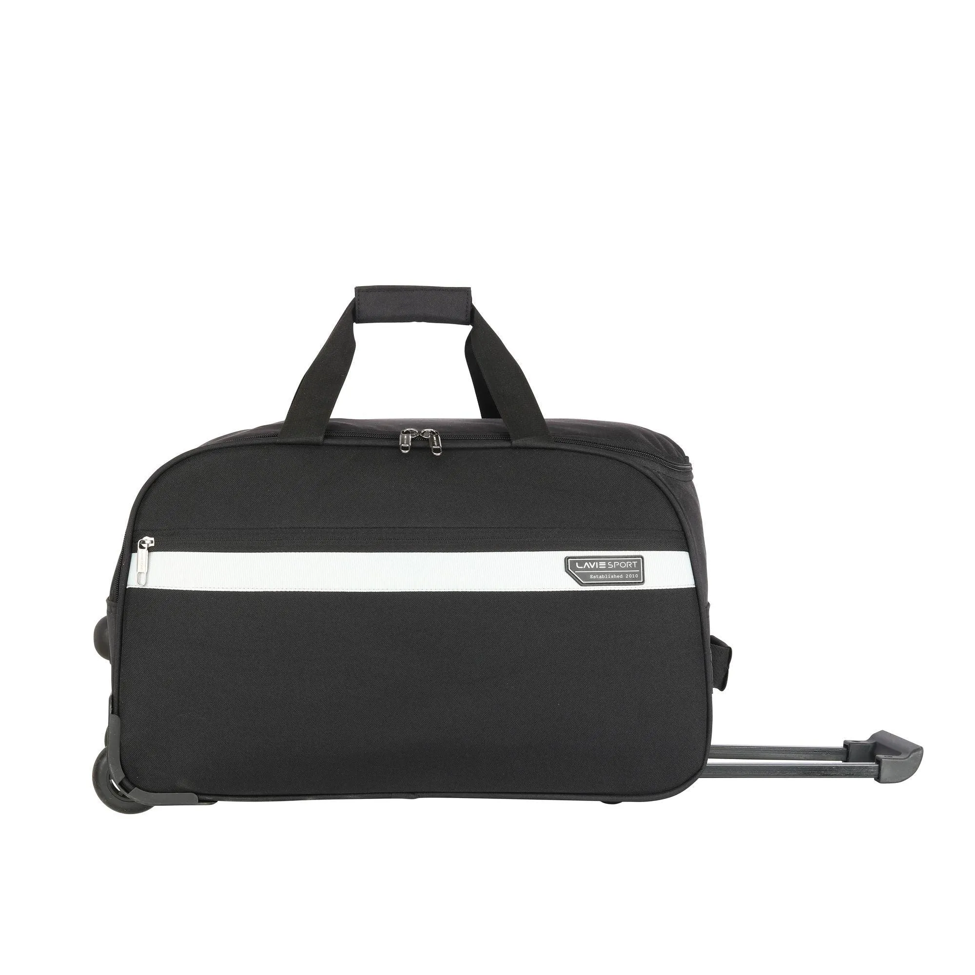 Lavie Sport Cabin Size 53 cms Meridian X Wheel Duffle Bag | Black