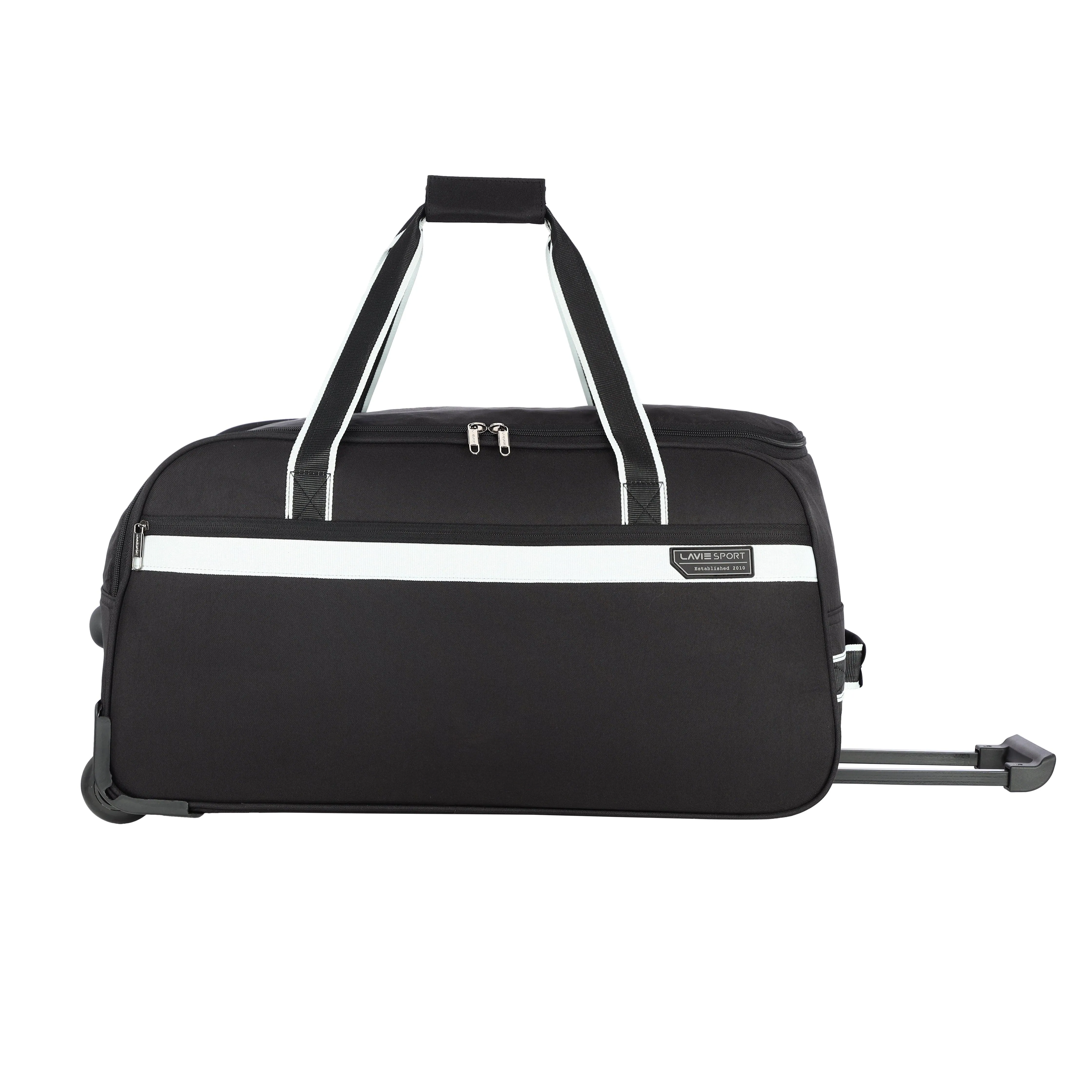 Lavie Sport size 62 cms Tropic Wheel Duffle Bag | Black