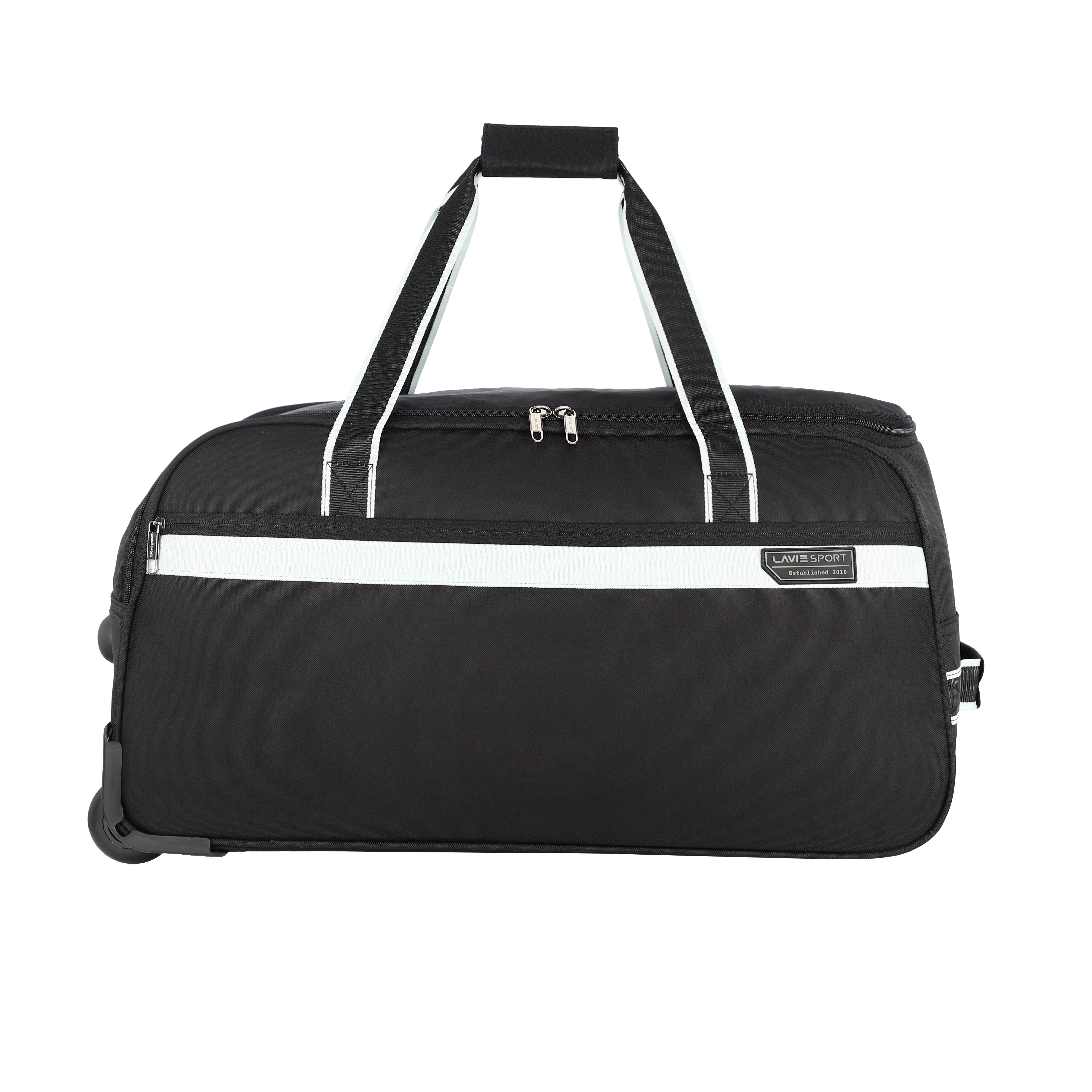 Lavie Sport size 62 cms Tropic Wheel Duffle Bag | Black