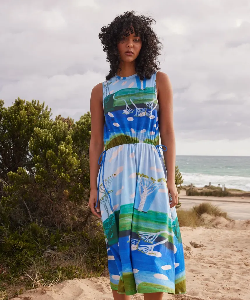 Lidia tie dress