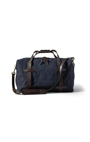 Medium Rugged Twill Duffle- Navy