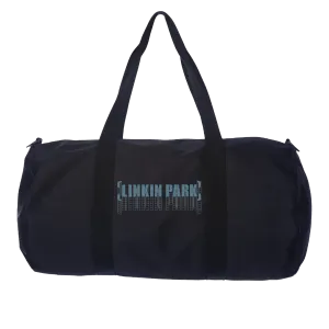 Meteora Logo Repeat Black Duffle Bag