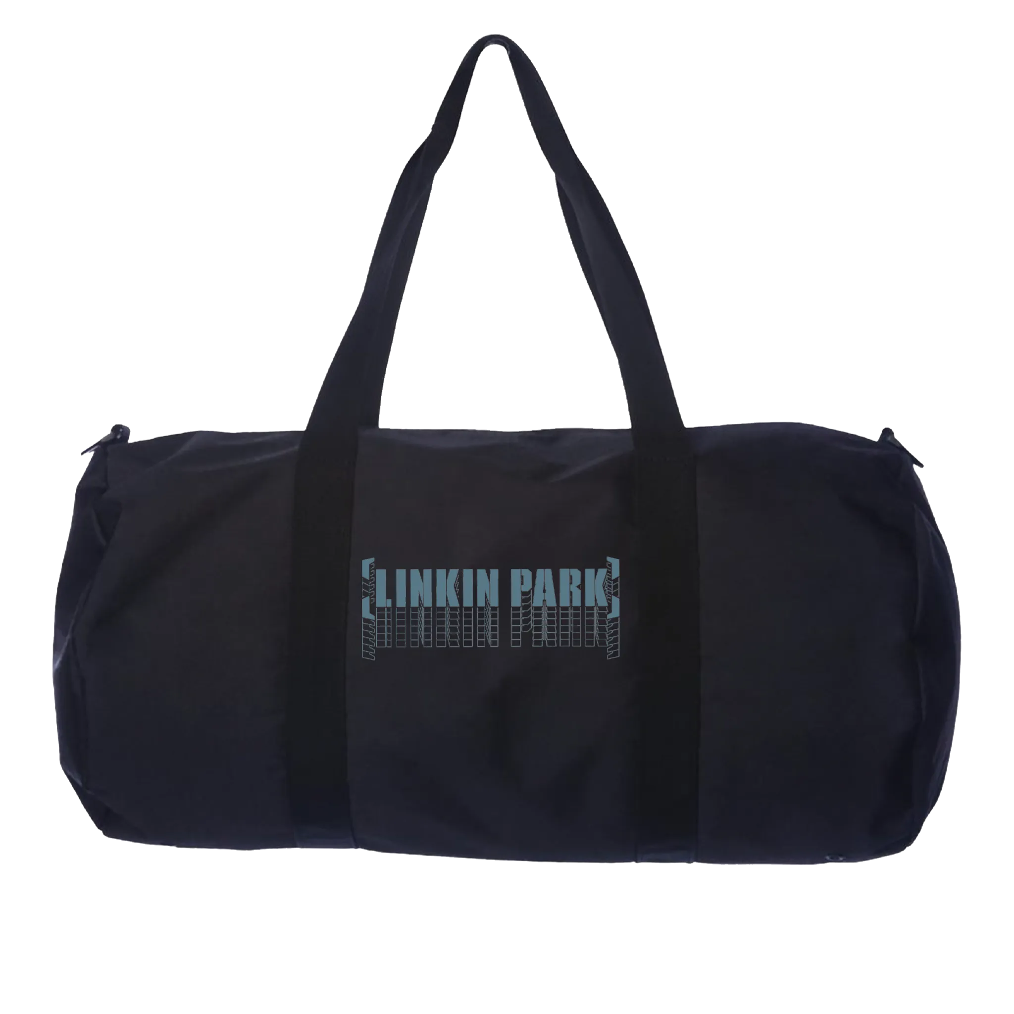 Meteora Logo Repeat Black Duffle Bag