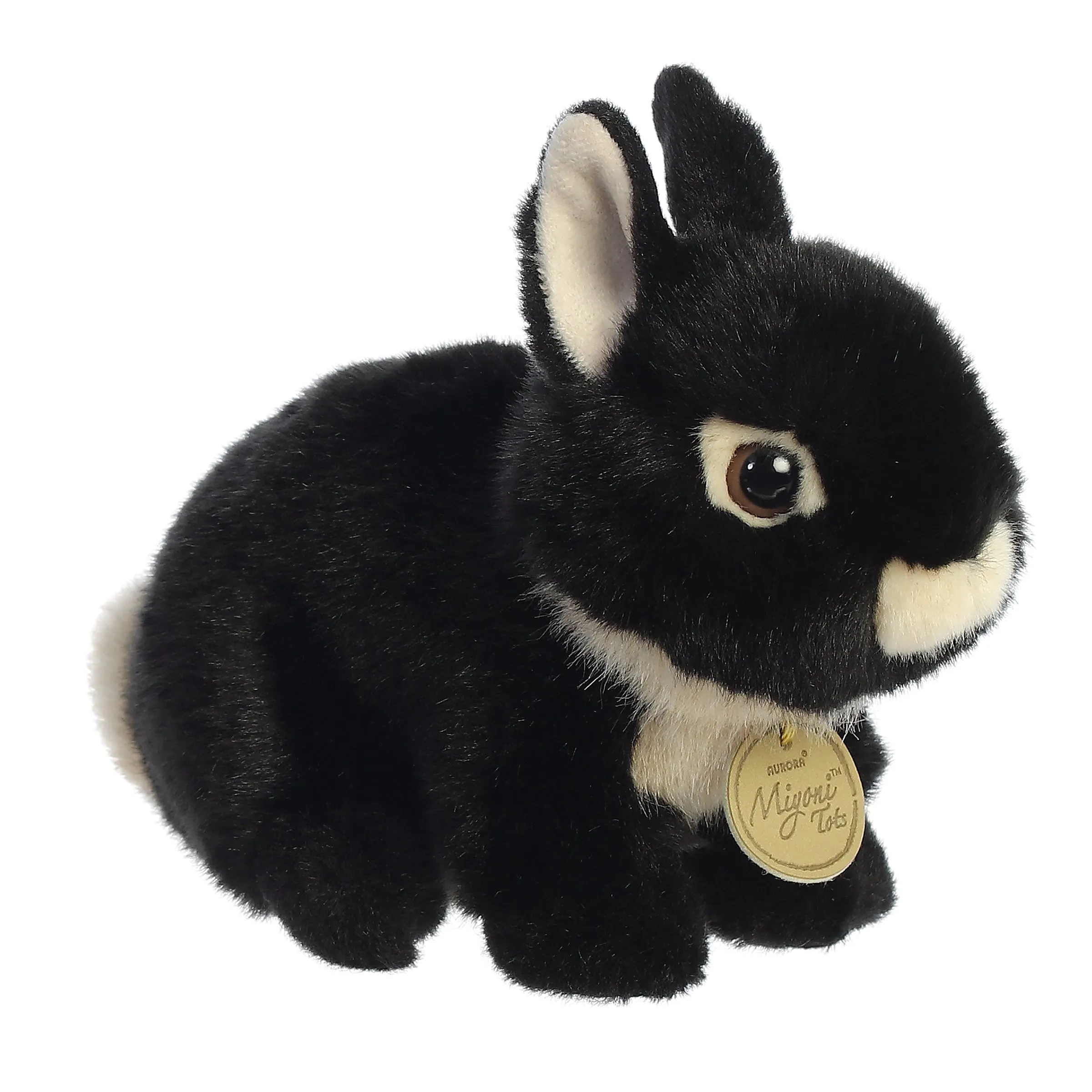 Miyoni Tots by Aurora Netherland Dwarf Bunny Black 7.5"