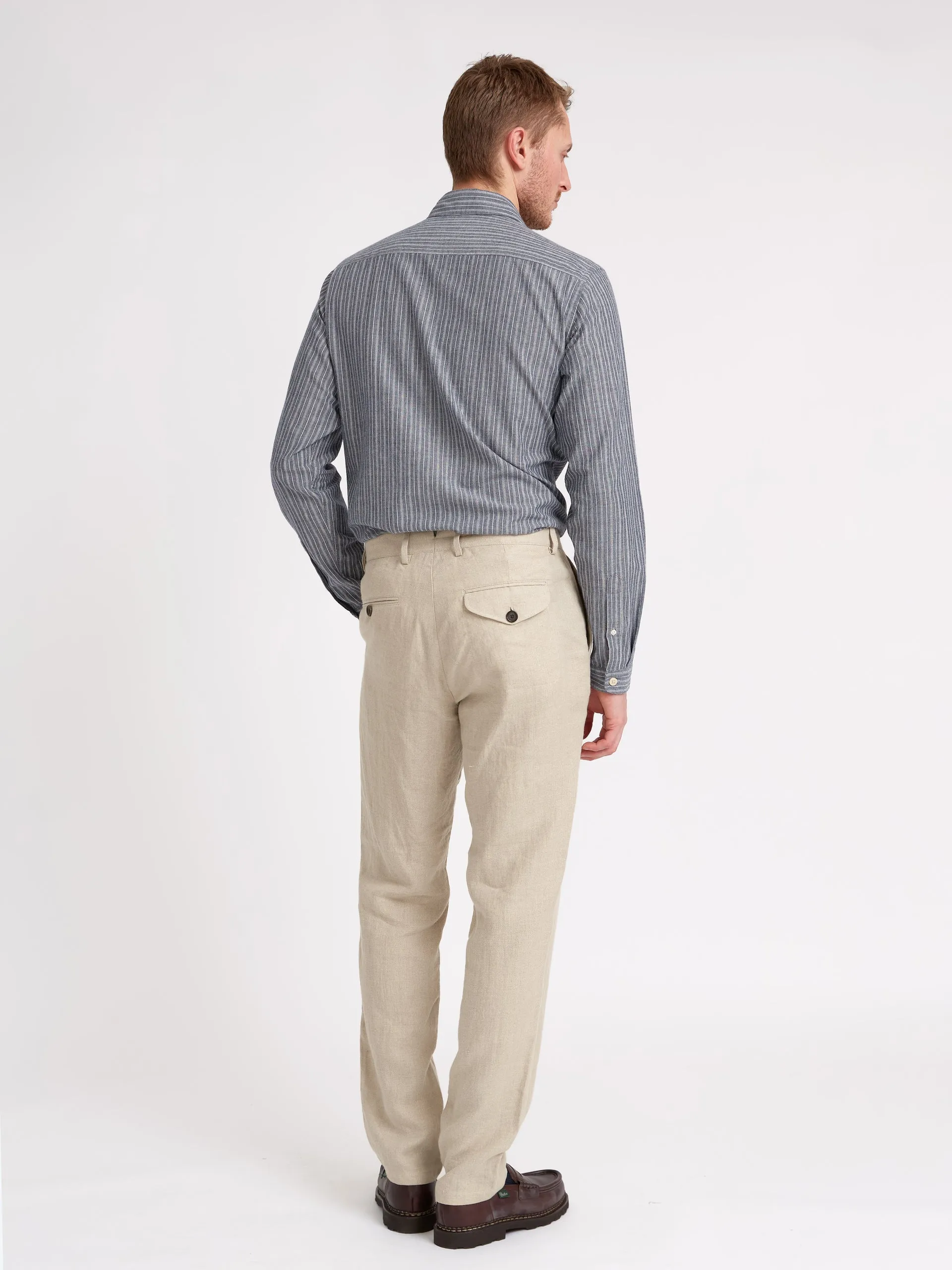 Oliver Spencer Fishtail Trousers Coney Sand