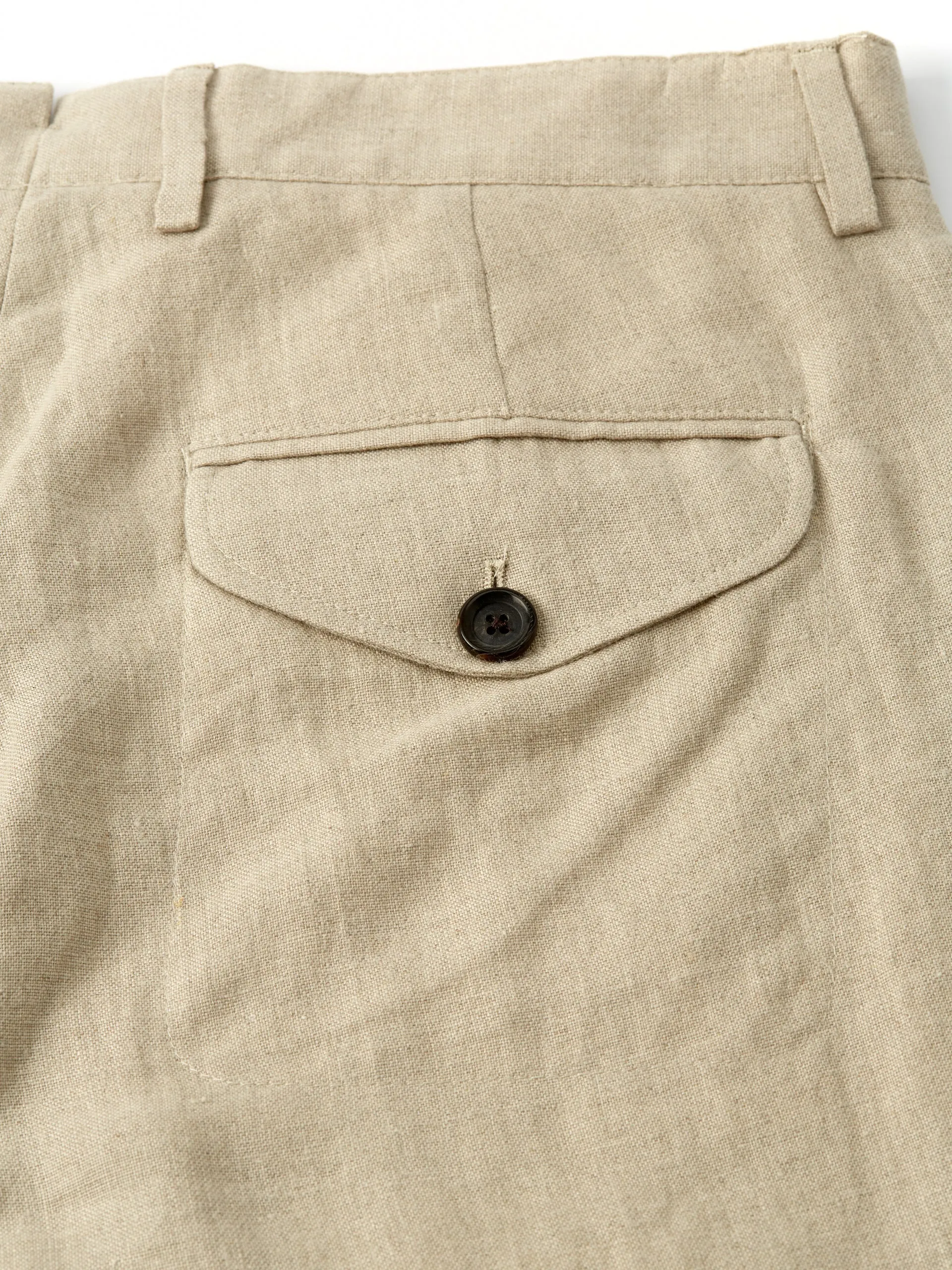 Oliver Spencer Fishtail Trousers Coney Sand