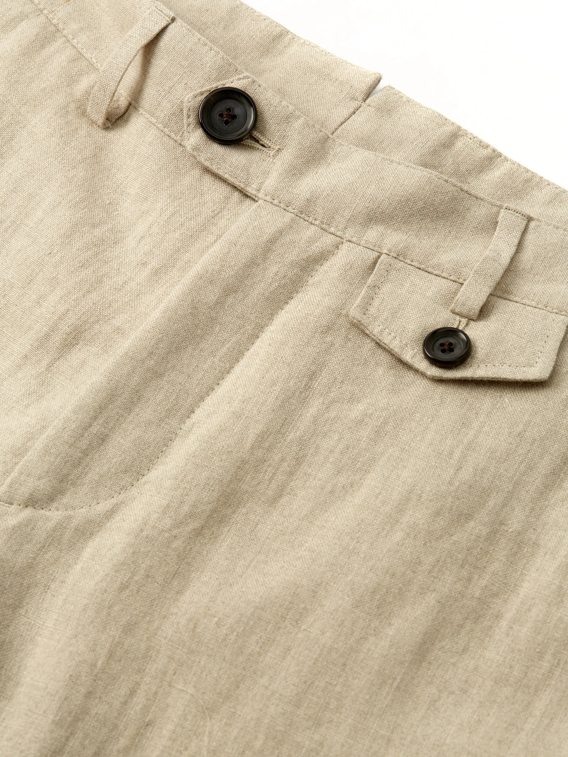 Oliver Spencer Fishtail Trousers Coney Sand