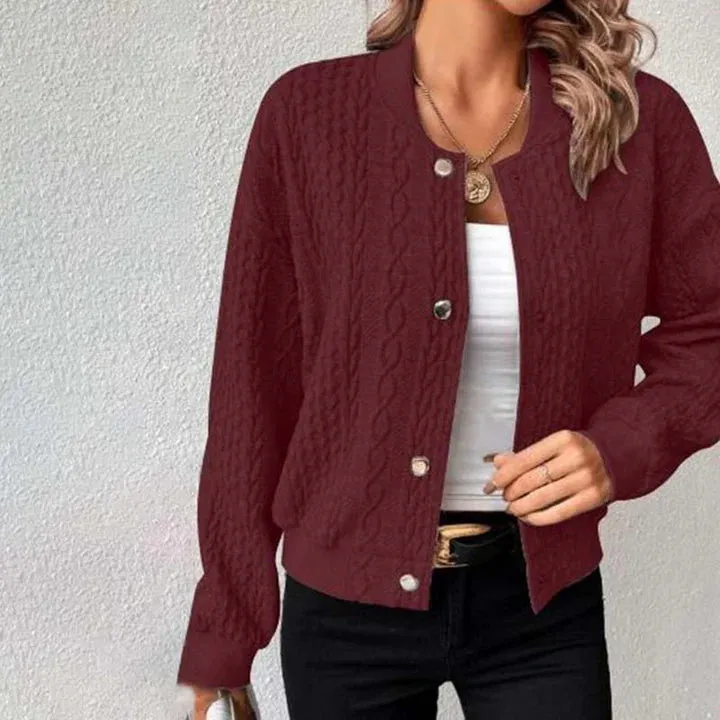 Petit Blue Cardigan | Weiche Woll-Strickjacke für Damen