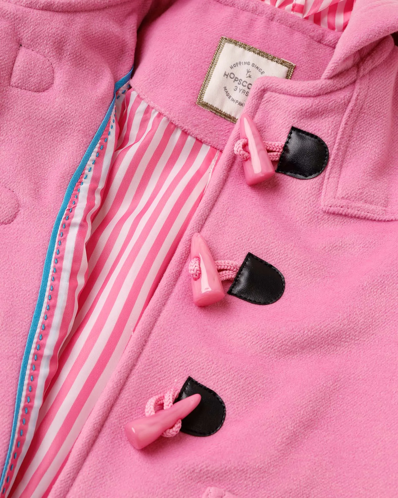 Pink Duffle Coat