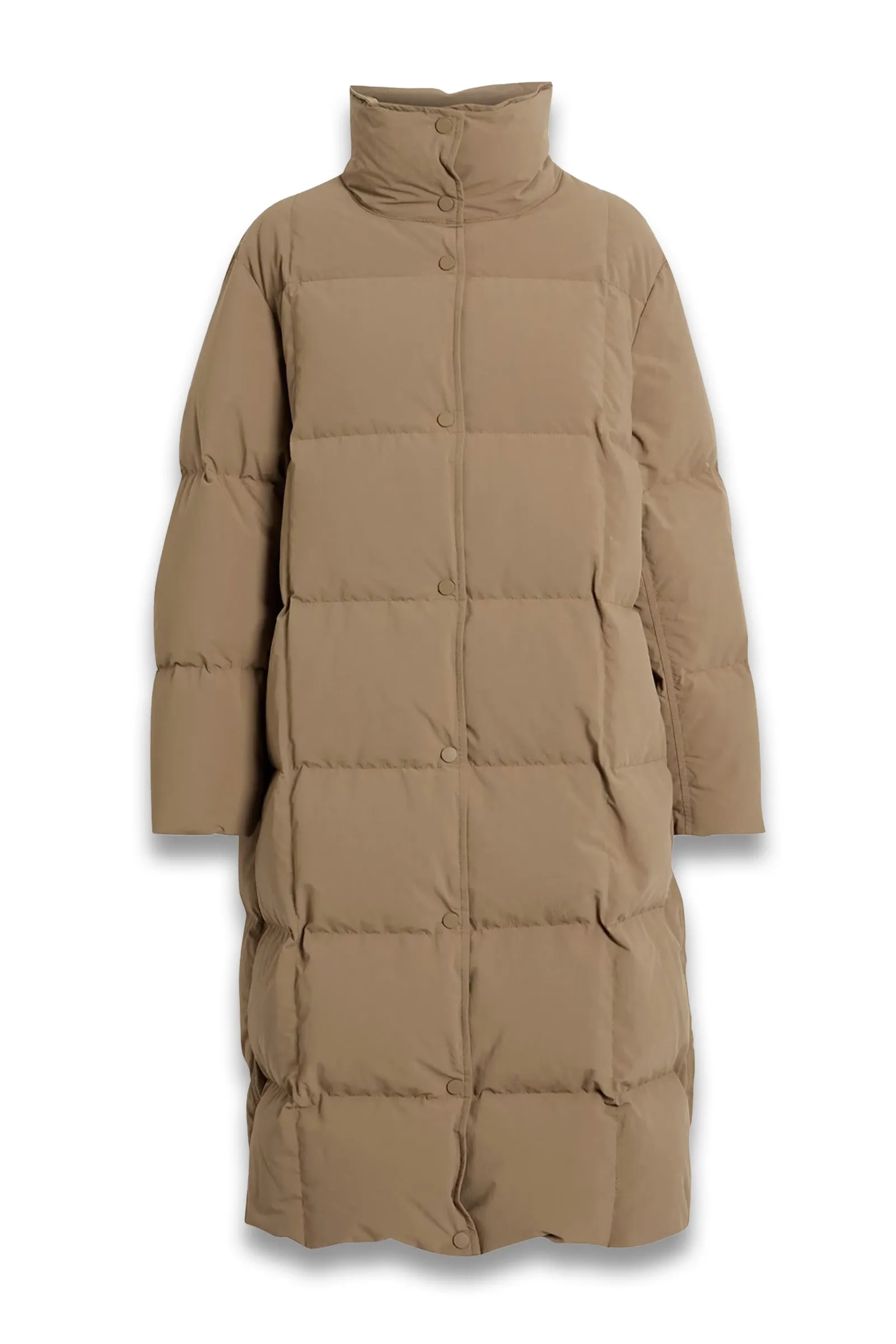 Salina Oversized Quilted Shell Down Coat