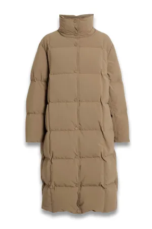 Salina Oversized Quilted Shell Down Coat