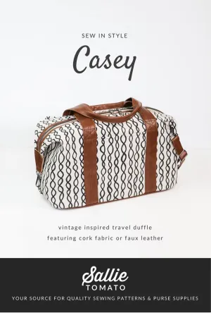 Sallie Tomato Casey Duffle Bag Pattern