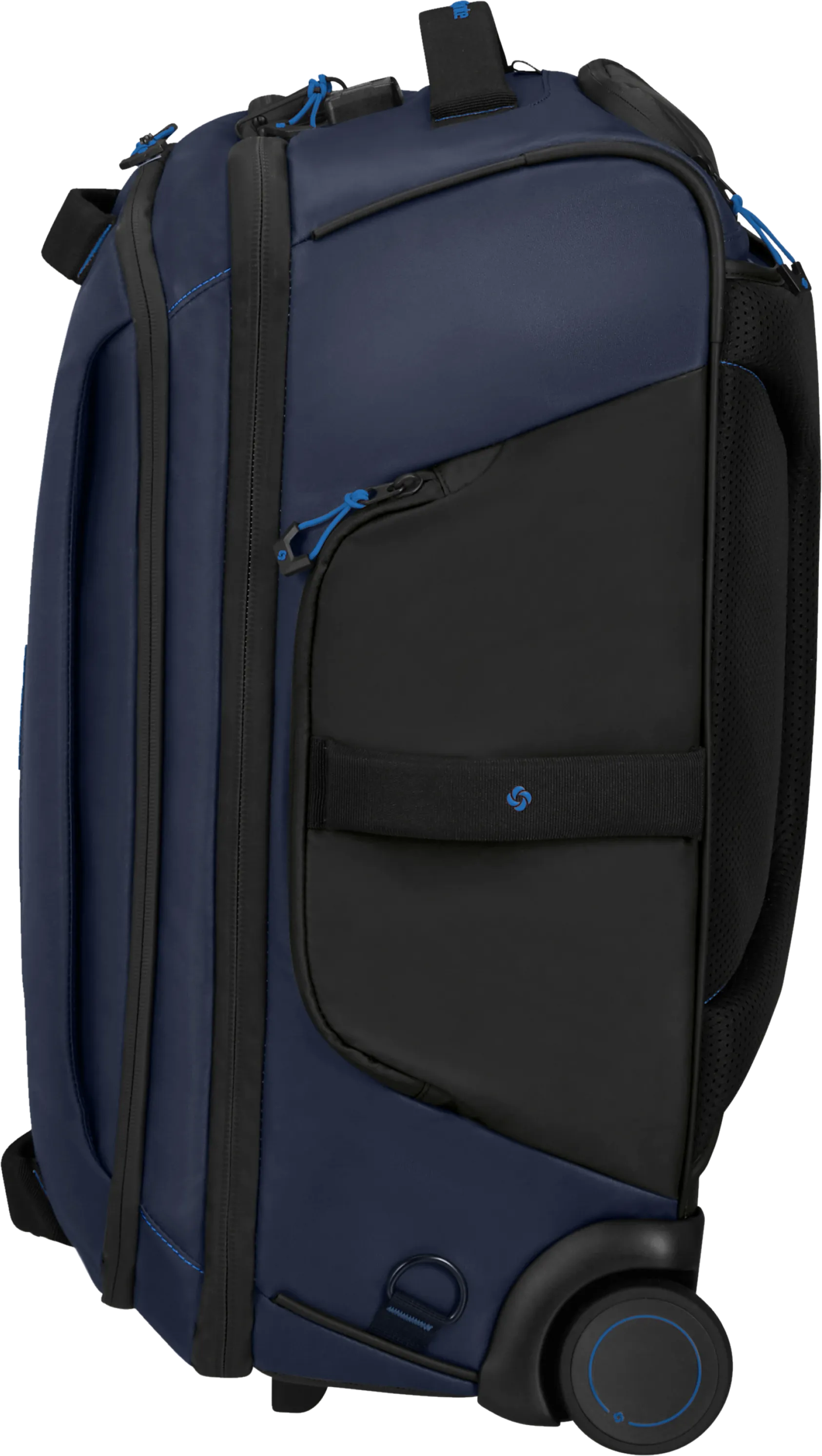 Samsonite Ecodiver Duffle with wheels 55cm backpack Blue Nights | Buy Samsonite Ecodiver Duffle with wheels 55cm backpack Blue Nights here | Outnorth