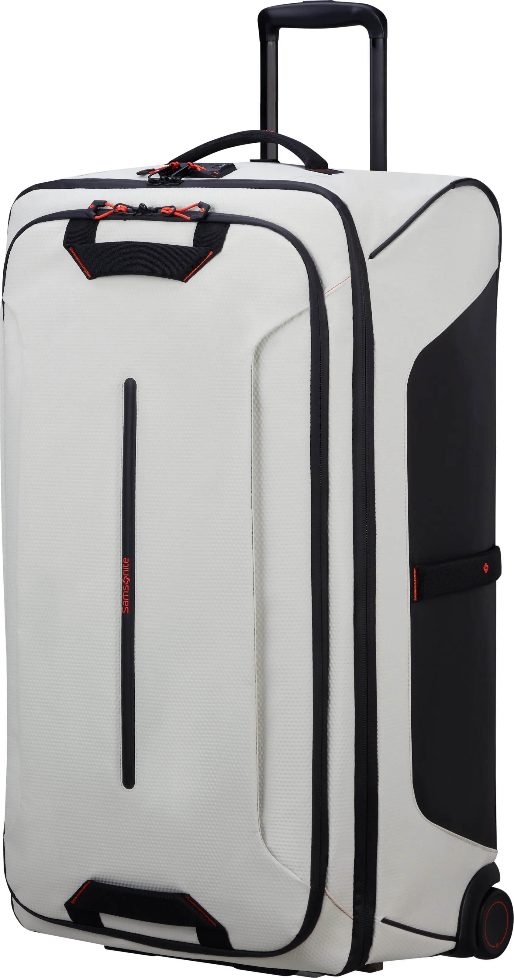 Samsonite Ecodiver Duffle with wheels 79 cm Cloud White | Buy Samsonite Ecodiver Duffle with wheels 79 cm Cloud White here | Outnorth