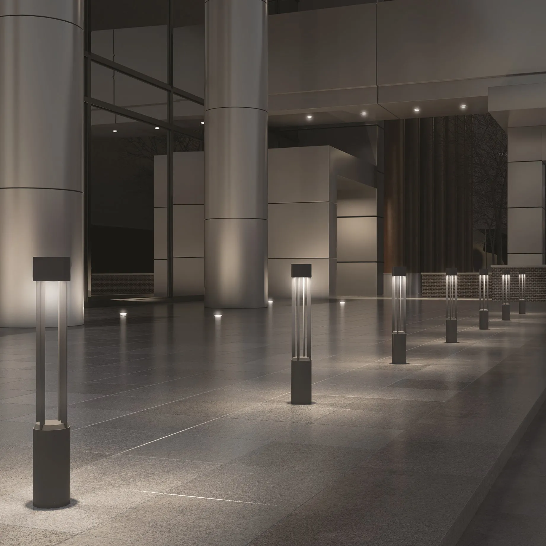 Sean Lavin Turbo Outdoor Bollard Light