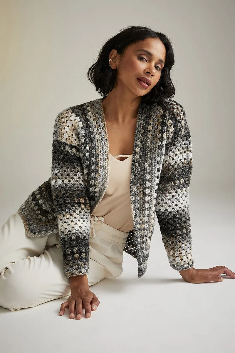 Sirdar Jewelspun Patterns - 10727 Moon & Stars Cardigan - PDF Download